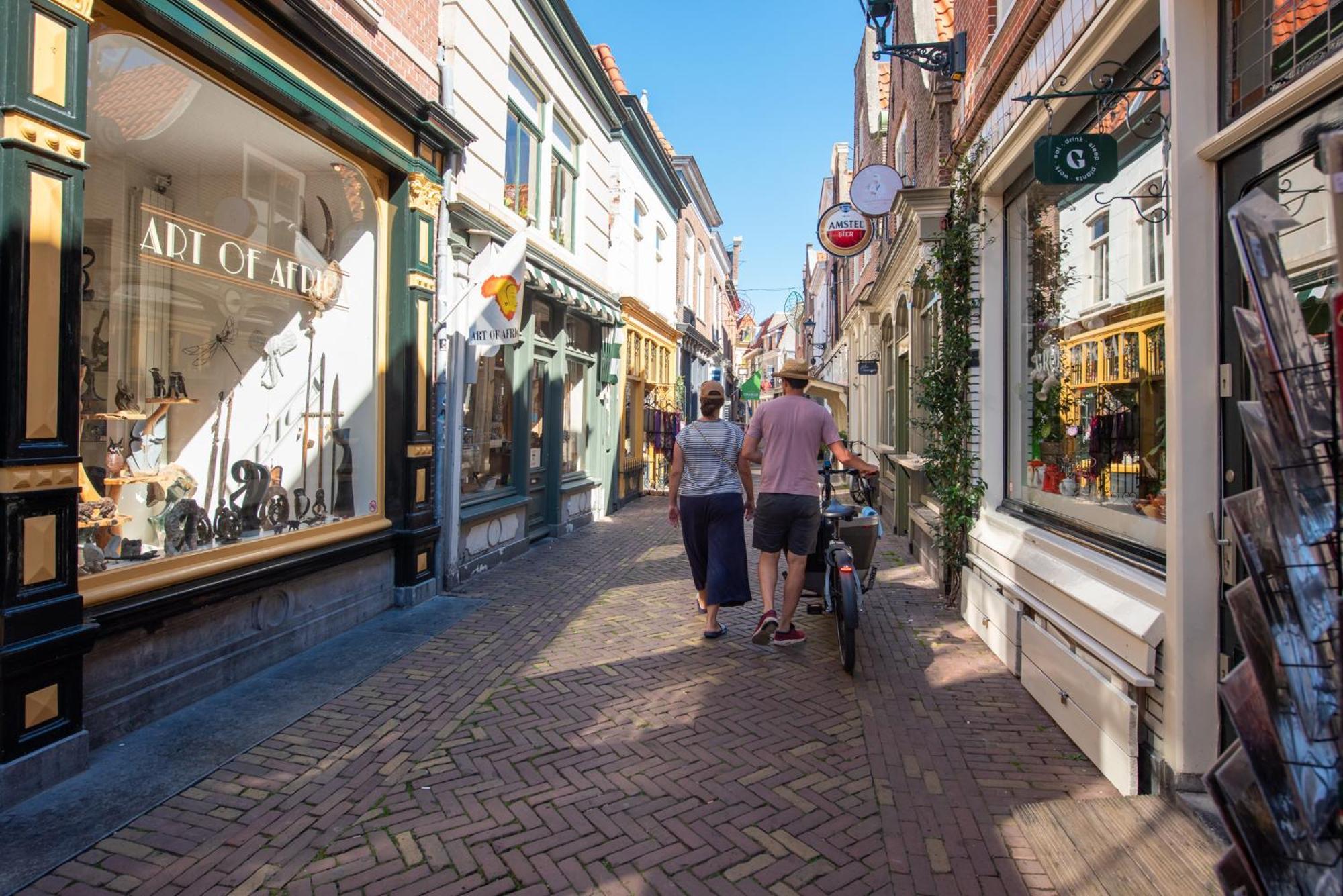 Gezellig Appartement In De Mooie Oude Binnenstad Van Alkmaar Eksteriør billede